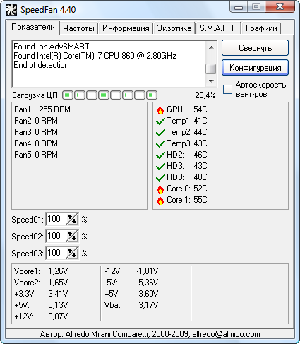 системная программа SM Timer