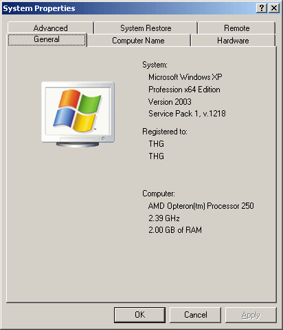 системная программа Windows Vista